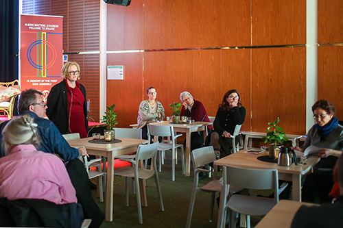 Riksarkivarie Karin Åström Iko besöker Staare 2018