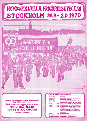 Homosexuella frigörelseveckan Stockholm 1979
