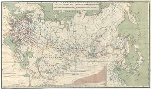 Sibirien karta