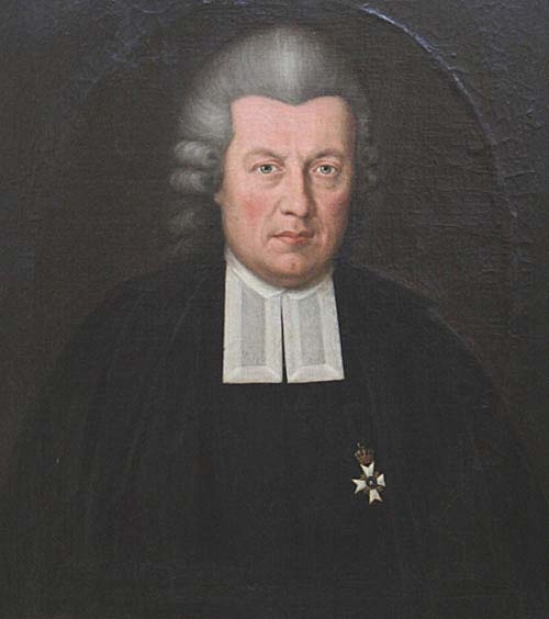 porträtt av biskop