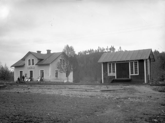Foto av Kölsjöns station, Järnvägsmuseet, JvmKAGF00249