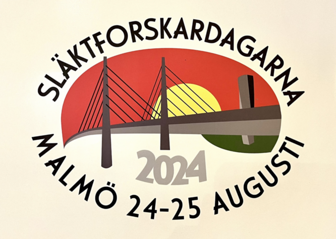 Logga för släktforskardagarna 2024. 