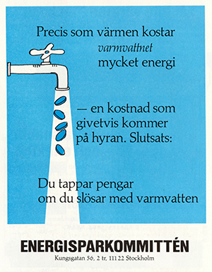 Hushållens energianvändning 1975–1976