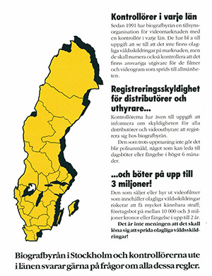 Sveriges videobutiker 1991–1994
