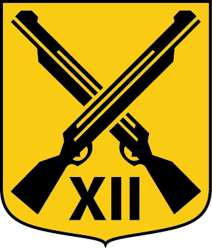 Vapen, Livgardet, 12. motoriserade skyttebataljonens stab