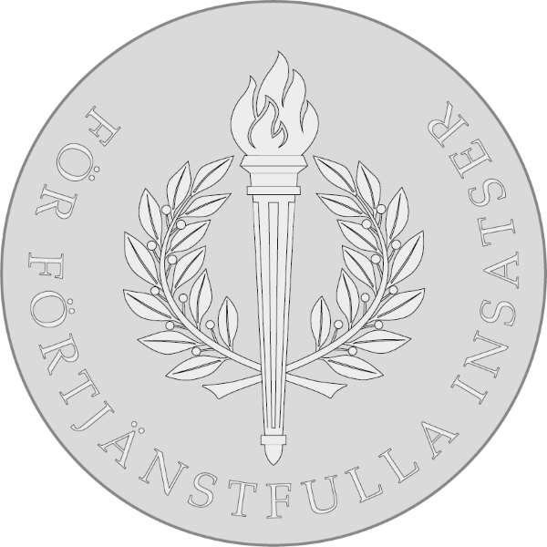 Medalj, Försvarsmaktens Underrättelse- och säkerhetscentrum