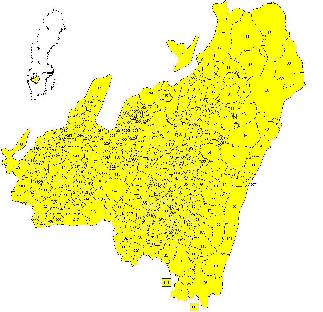 Karta Skaraborgs Län | Karta