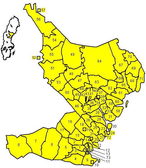 Karta folkräkning 1890, Västernorrlands län