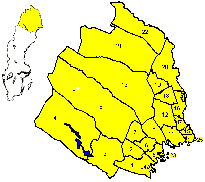 Karta folkräkning 1890, Norrbottens län