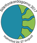 Logo, släktforskardagarna i Halmstad 2017