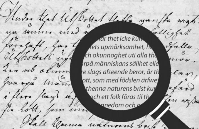Tryckfrihetsförordningen, kollage av Hans Flodström