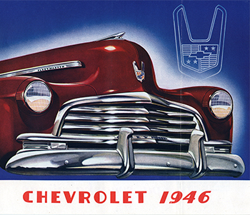 Reklam för Chevrolet 1946