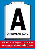 Logotyp för Arkivens dag