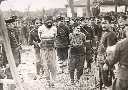 Foto tillfångatagna turkar