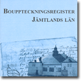 Bouppteckningsregister - Jämtlands län