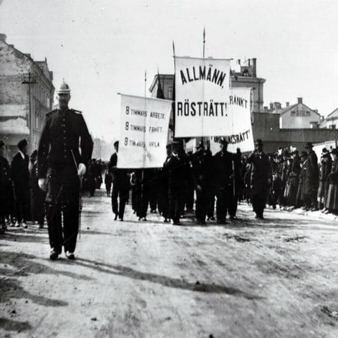 Demonstrationståg