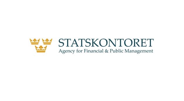 Tre kronor och text