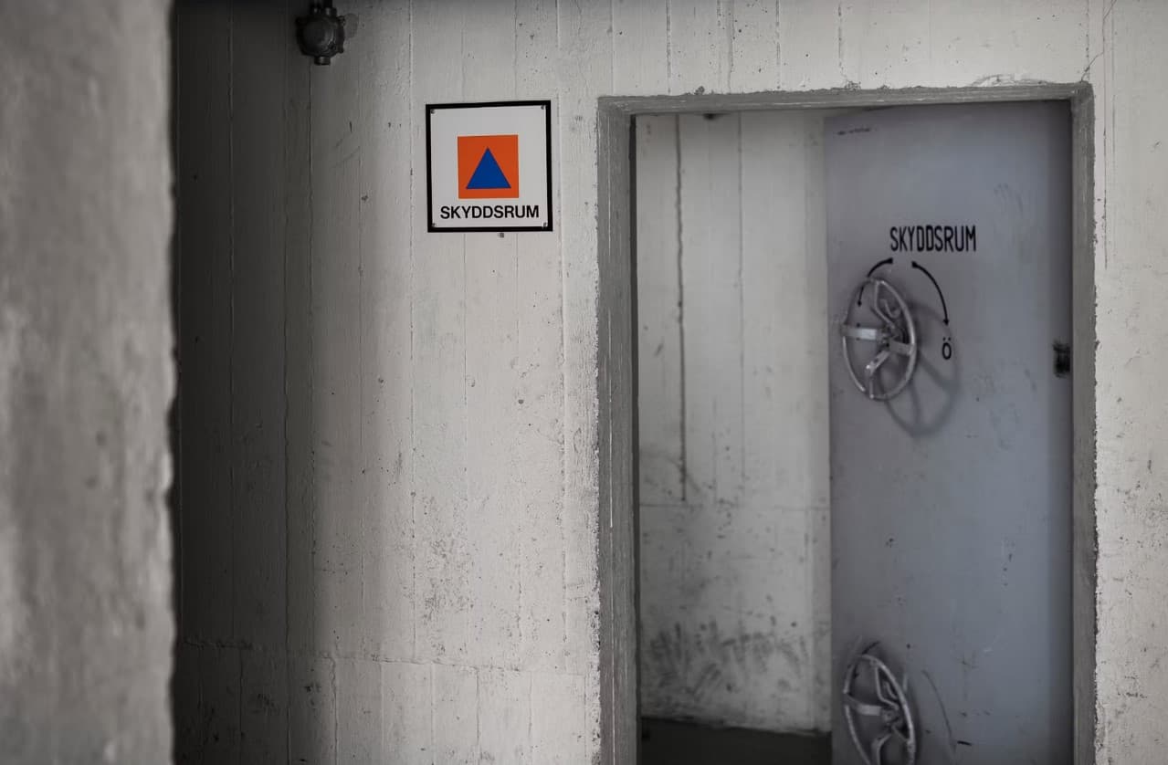 skyddsrumsingång