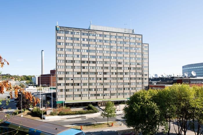 Kontorsfastighet för domstol