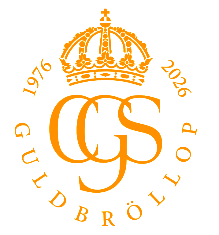 Jubileumsemblem till DD.MM:s guldbröllop