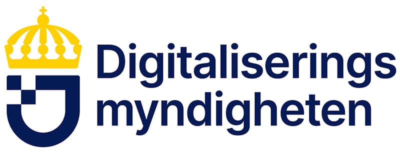 Digitaliseringsmyndighetens logo.